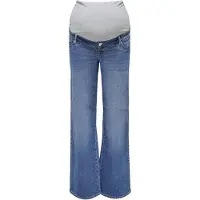 ONLY Maternity Vaquero 'OLMSnow' azul / gris moteado