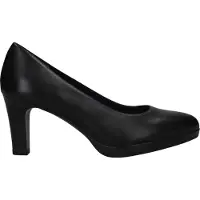 Tamaris Zapatos con plataforma 'Pump Damen 1-22410-41 001 Kunststoff (Synthetik) in schwarz' negro