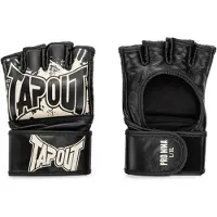 TAPOUT Guantes sin dedos 'MmaProFight' beige claro / negro