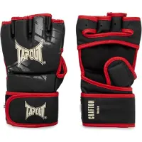 TAPOUT Guantes deportivos 'Crafton' rojo / negro / offwhite