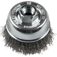 Klingspor Cepillo de limpieza BT 600 W, con rosca de 65 mm, modelo M 14, fabricado en acero