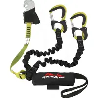 Austrialpin - Hydra.Evo - Set de vía ferrata negro/amarillo
