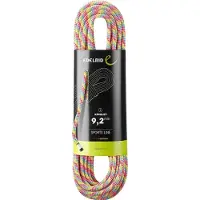 Edelrid - Cuerdas Escalada - Kinglet 9,2Mm Snow - Talla 60 m - Rosa