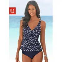 LASCANA Tankini antracita