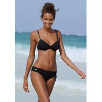 Buffalo Braga de bikini 'Happy' negro