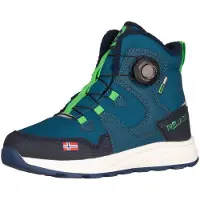 TROLLKIDS - Kid's Bergen Winter Mid Cut - Botas invierno size 28, azul