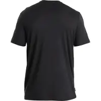 Icebreaker - Ropa de senderismo - M Merino 150 Tech Lite SS Tee Black de Lana - Talla M - Negro