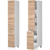 Vicco Armario de farmacia R-Line Sonoma 30 cm, Model 37813