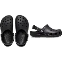 Crocs - Kid's Classic Clog - Sandalias size 29-30, negro