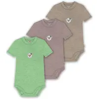 Normani Pijama entero/body 'Tihoi' beige / verde / blanco