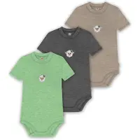Normani Pijama entero/body 'Tihoi' beige moteado / gris moteado / verde moteado / blanco