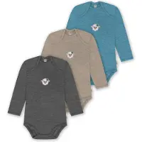 Normani Pijama entero/body 'Auckland' chamois / antracita / petróleo