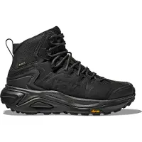 Hoka One One - Zapatillas de senderismo Hombre - Kaha 3 GTX M Black/Black de Cuero - Talla 42 2/3 - Negro