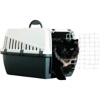 Gebr. De Boon Cesta para animales Savic Trotter 1, color antracita/gris claro. Savic, distribuido por