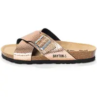 Bayton Zapatos abiertos 'ERA' oro rosa / negro