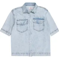 ONLY GIRLS Blusa azul denim