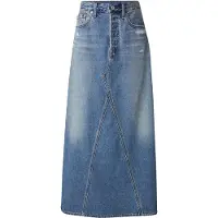 Levi's Long Icon Skirt Med Indigo Talla: W27 | Faldas Maxi Outlet | Mujer | Azul