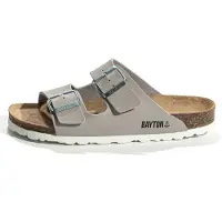 Bayton Zapatillas de casa 'Tracy' gris / negro