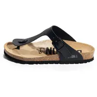 Bayton Sandalias de dedo 'Mercure' negro