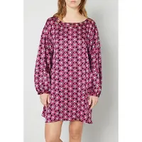 American vintage Ls Short A Shape Boat Collar Dress Sylvie Talla: XS/S | Mini Vestidos Outlet | Mujer