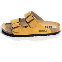 Bayton Zapatillas de casa 'Atlas' amarillo / negro