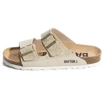 Bayton Zapatillas de casa 'Atlas' beige / ecru
