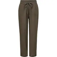ONLY Pantalón 'ONLTIZANA' marrón oscuro