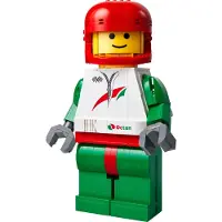 LEGO Minifigura Gigante de Piloto de Carreras