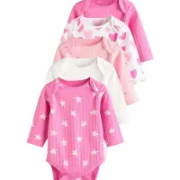 Next Pijama entero/body rosa / rosa / pitaya / blanco