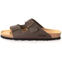 Bayton Zapatos abiertos 'Atlas' chocolate / negro