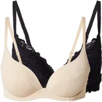 Dorina Sujetador beige claro / negro