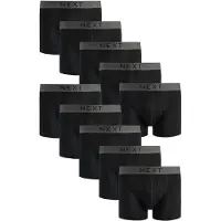 Next Calzoncillo boxer gris basalto / negro