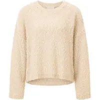 Rich & royal Slub Yarn Crew Neck Pearl White Talla: XL | Sudaderas con Capucha Outlet | Mujer | Blanco
