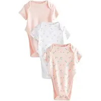 Next Pijama entero/body verde / rosa / blanco