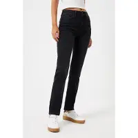 French Connection Stretch Slim Jean Black Talla: 6 | Vaqueros Pitillo Outlet | Mujer | Negro