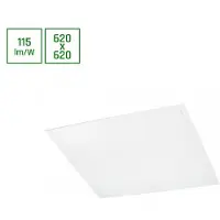 Spittler LED Panel Retroiluminación Lámpara Blanco 62x62cm 40W 4600lm Blanco Neutro 4000K