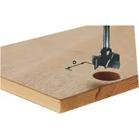 Festool Broca para bisagras , vástago de acero rápido de 8 mm, punta de acero rápido S8, diámetro de 30 mm | 491075