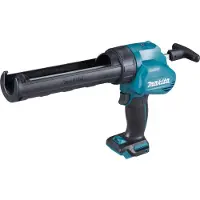 Makita Pistola dispensadora de cartuchos eléctrica CG100DZXK. Voltaje: 10,8V. No incluye batería ni cargador. Para cartuchos de 310 ml. Incluye bolsa para manguera de 600 ml