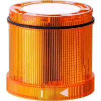 Werma Signaltechnik Signaltechnik, modelo KombiSIGN 72: Amarillo, 50000 horas de vida útil, policarbonato (PC), rango de temperatura de -30 a 60 °C, protección IP65, 24 V
