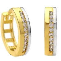 Diamant L'Eternel Pendientes dorado