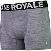 Mons Royale - Hold 'em Shorty Boxer - Ropa interior merino size XXL, gris