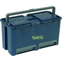 Raaco Maletín de herramientas COMPACT 27, fabricado en polipropileno