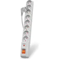 Acar HSK DATA S8, 1.5m, 1.5 m, Para interior/exterior, Plástico, Gris, Universal, CE
