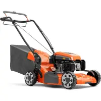 Husqvarna LC 151S, cortacésped con tracción en las ruedas, para superficies de hasta 1000 m², ancho de corte de 51 cm, altura de corte ajustable de 2,5 cm a 7,5 cm, cuchillas rotativas
