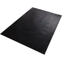 Floordirekt Revestimiento de goma con estructura de lámina corrugada. Dimensiones: ancho 150 cm, largo 300 cm
