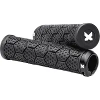 Sixpack Racing - D-Trix AL - Puños para bicicleta size Ø 33 mm, gris