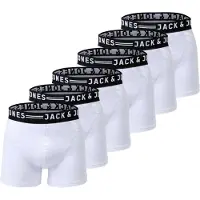 Jack & Jones Calzoncillo boxer negro / blanco