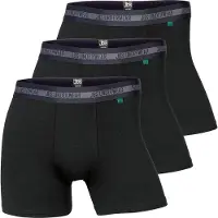 JBS Calzoncillo boxer gris / negro