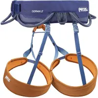 Petzl - Corax LT - Arnés para escalada size L, multicolor
