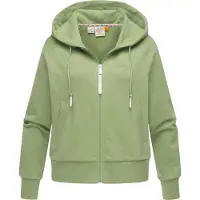 Ragwear Sudadera con cremallera 'Taila' verde claro